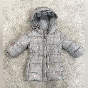 Baby Gap Winter Jacket Puffer Warm Fleece, water resistant, 12-18 months
